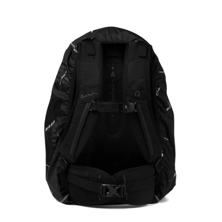 Rugzakhoezen>Satch Accessoires Regenhoes black reflective