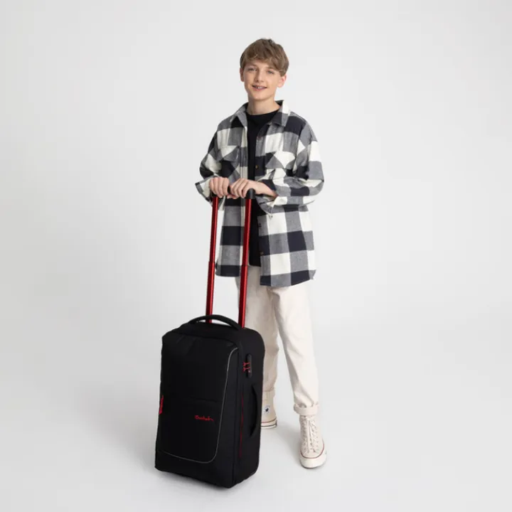 Handbagage Trolleys|Lichtgewicht Koffers>Satch Flow S Cabin Size Trolley fire phantom