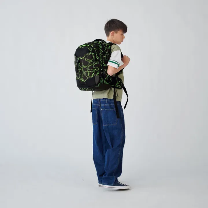 Schoolrugzak|Daypack>Satch Match School Backpack green supreme