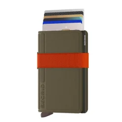 Pasjeshouders|Creditcardhouders>Secrid Bandwallet Liba green orange