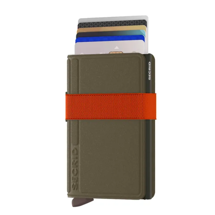 Pasjeshouders|Creditcardhouders>Secrid Bandwallet Liba green orange