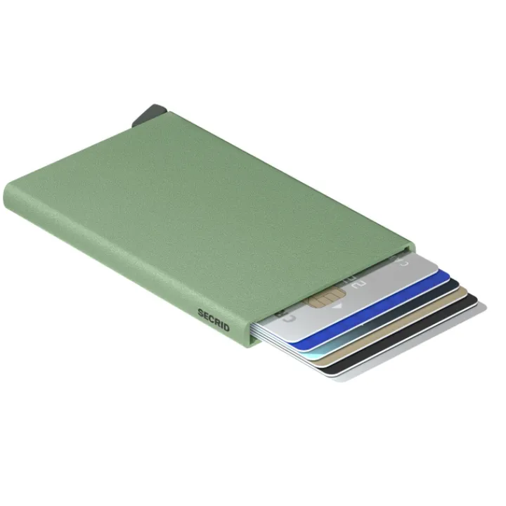 Pasjeshouders|Creditcardhouders>Secrid Cardprotector Kaarthouder powder pistachio