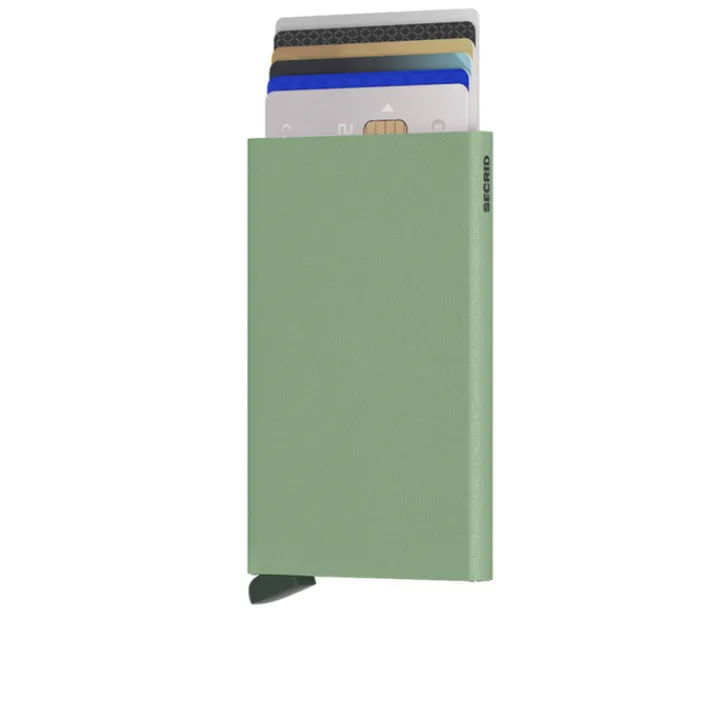 Pasjeshouders|Creditcardhouders>Secrid Cardprotector Kaarthouder powder pistachio