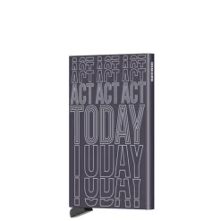 Pasjeshouders|Creditcardhouders>Secrid Cardprotector Laser act today dark purple