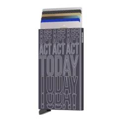Pasjeshouders|Creditcardhouders>Secrid Cardprotector Laser act today dark purple