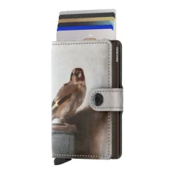 Pasjeshouders|Creditcardhouders>Secrid Miniwallet Art Mauritshuis goldfinch