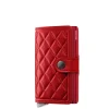 Pasjeshouders|Creditcardhouders>Secrid Miniwallet Emboss Diamond red