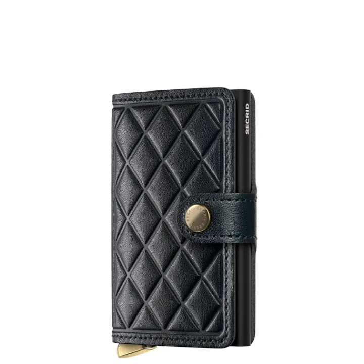 Pasjeshouders|Creditcardhouders>Secrid Miniwallet Emboss Diamond black