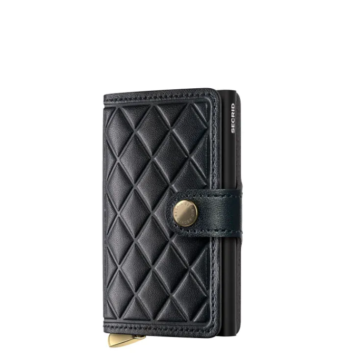 Pasjeshouders|Creditcardhouders>Secrid Miniwallet Emboss Diamond V2 black