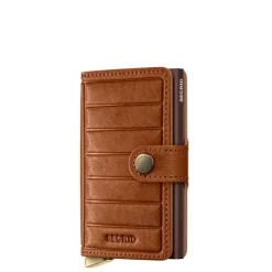 Pasjeshouders|Creditcardhouders>Secrid Miniwallet Emboss Lines V2 cognac