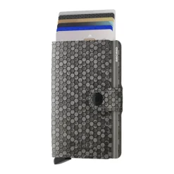 Pasjeshouders|Creditcardhouders>Secrid Miniwallet Hexagon grey