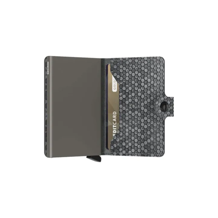 Pasjeshouders|Creditcardhouders>Secrid Miniwallet Hexagon grey