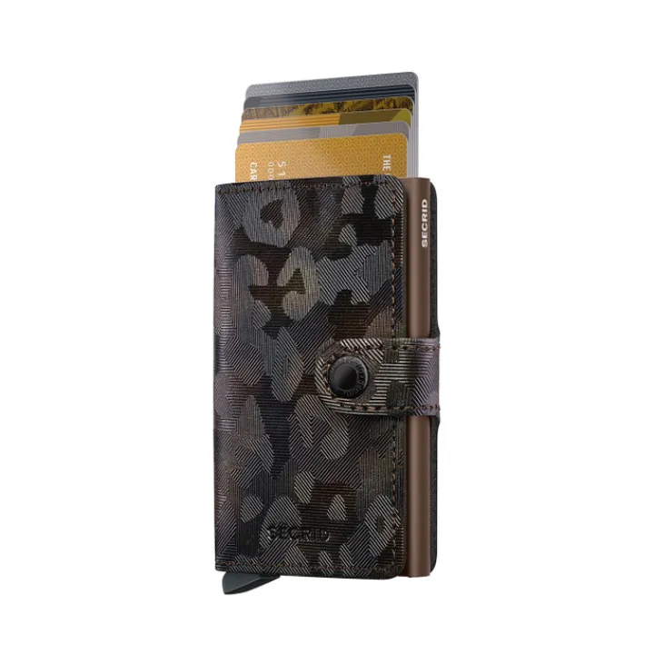 Pasjeshouders|Creditcardhouders>Secrid Miniwallet Jungle brown