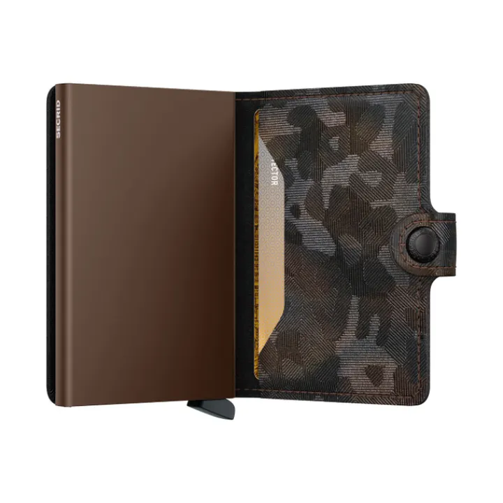Pasjeshouders|Creditcardhouders>Secrid Miniwallet Jungle brown