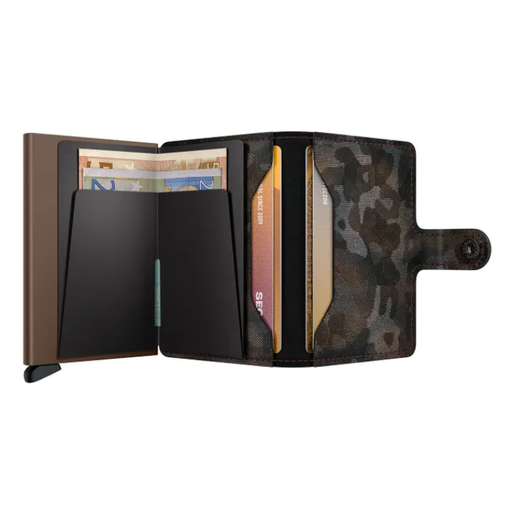 Pasjeshouders|Creditcardhouders>Secrid Miniwallet Jungle brown