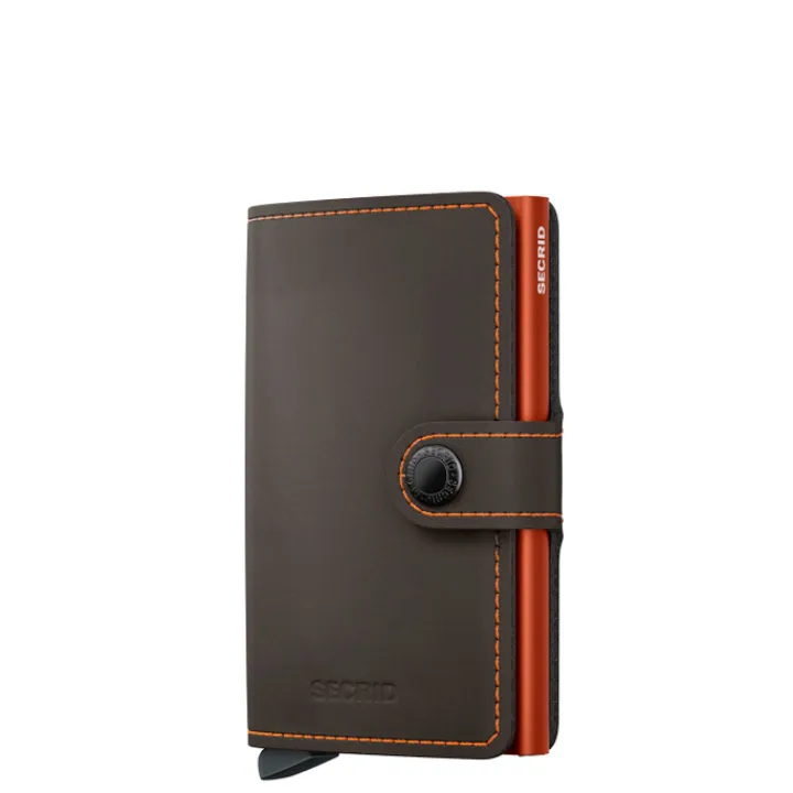 Pasjeshouders|Creditcardhouders>Secrid Miniwallet Matte truffle orange