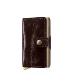 Pasjeshouders|Creditcardhouders>Secrid Miniwallet Naplak mahogany