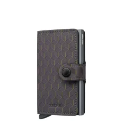 Pasjeshouders|Creditcardhouders>Secrid Miniwallet Optical grey-yellow