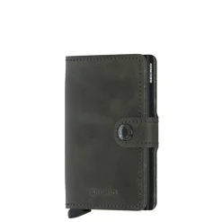 Pasjeshouders|Creditcardhouders>Secrid Miniwallet Portemonnee Vintage olive / black