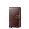 Pasjeshouders|Creditcardhouders>Secrid Miniwallet Portemonnee Dusk dark brown