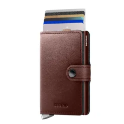 Pasjeshouders|Creditcardhouders>Secrid Miniwallet Portemonnee Dusk dark brown