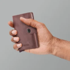 Pasjeshouders|Creditcardhouders>Secrid Miniwallet Portemonnee Vintage mauve