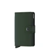 Pasjeshouders|Creditcardhouders>Secrid Miniwallet Portemonnee Matte green / black