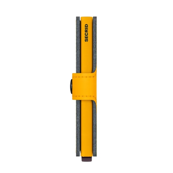 Pasjeshouders|Creditcardhouders>Secrid Miniwallet Portemonnee Yard Powder ochre