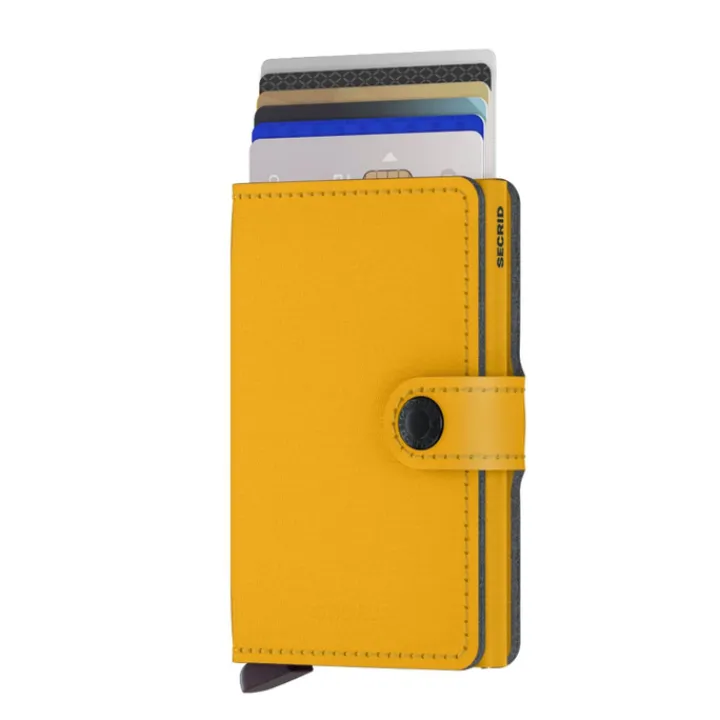 Pasjeshouders|Creditcardhouders>Secrid Miniwallet Portemonnee Yard Powder ochre