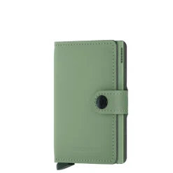 Pasjeshouders|Creditcardhouders>Secrid Miniwallet Portemonnee Yard Powder pistachio