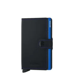 Pasjeshouders|Creditcardhouders>Secrid Miniwallet Portemonnee Matte black & blue