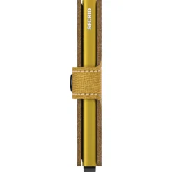 Pasjeshouders|Creditcardhouders>Secrid Miniwallet Portemonnee Crisple ochre