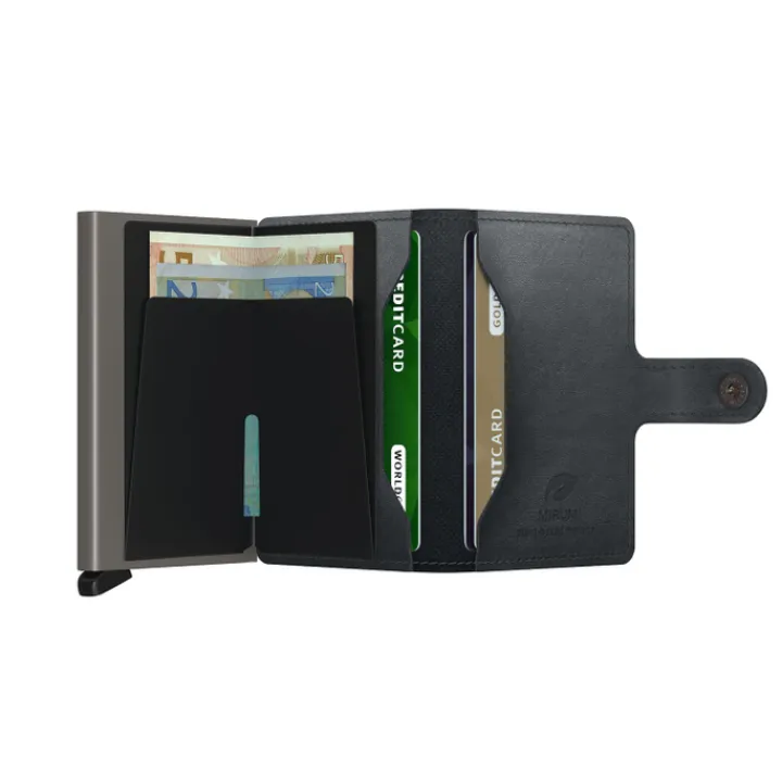 Pasjeshouders|Creditcardhouders>Secrid Miniwallet Portemonnee Mirum Plant-Based black