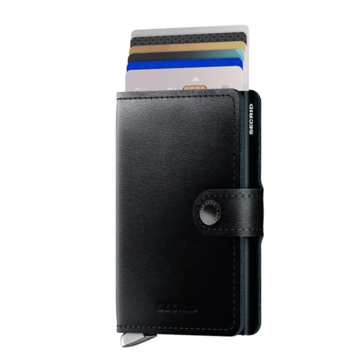 Rfid Portemonnees|Kleine Portemonnees>Secrid Miniwallet Portemonnee Dusk black