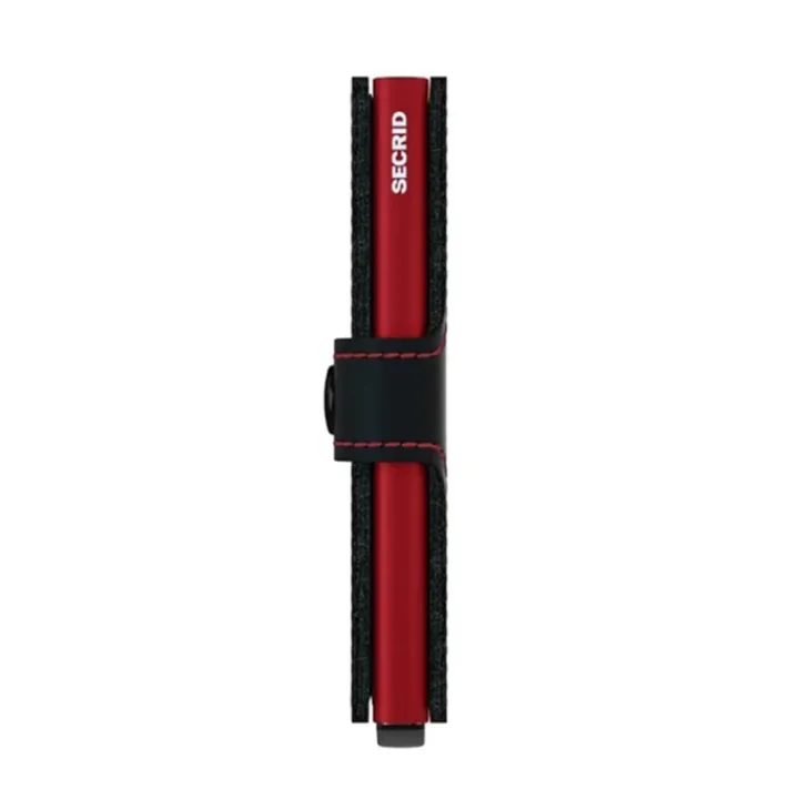 Pasjeshouders|Creditcardhouders>Secrid Miniwallet Wallet Matte black & red