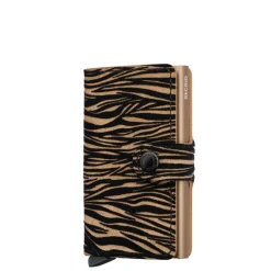 Pasjeshouders|Creditcardhouders>Secrid Miniwallet Zebra beige