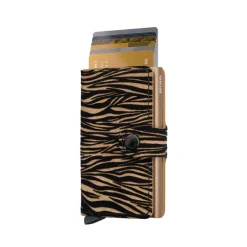 Pasjeshouders|Creditcardhouders>Secrid Miniwallet Zebra beige