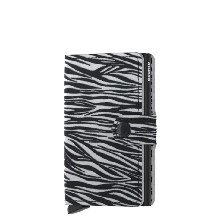 Pasjeshouders|Creditcardhouders>Secrid Miniwallet Zebra light grey