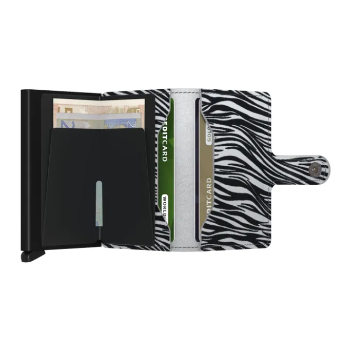 Pasjeshouders|Creditcardhouders>Secrid Miniwallet Zebra light grey