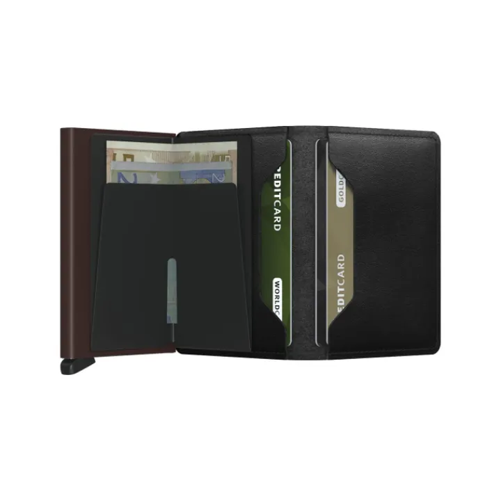 Pasjeshouders|Creditcardhouders>Secrid Slimwallet black brown