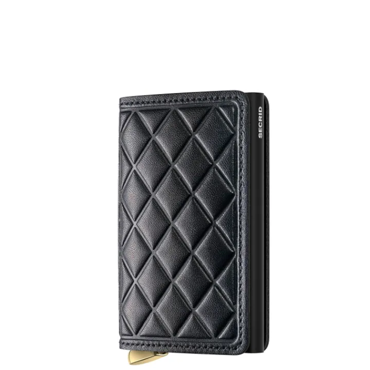 Pasjeshouders|Creditcardhouders>Secrid Slimwallet Emboss Diamond V2 black