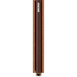 Pasjeshouders|Creditcardhouders>Secrid Slimwallet Emboss Lines cognac