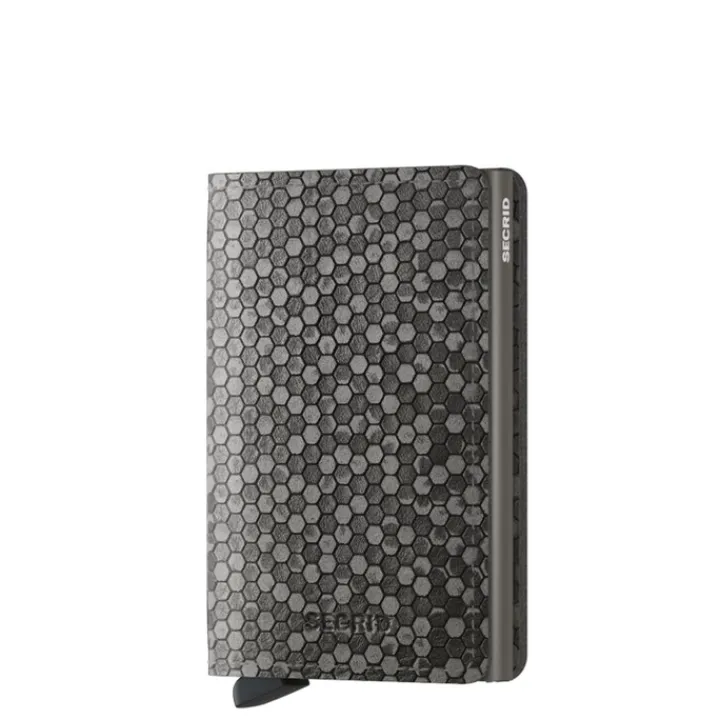 Pasjeshouders|Creditcardhouders>Secrid Slimwallet Hexagon grey