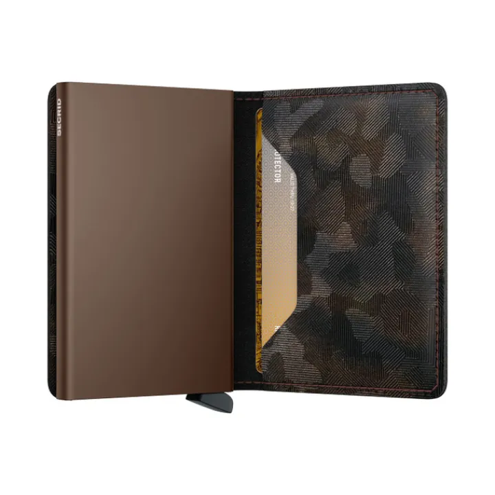Pasjeshouders|Creditcardhouders>Secrid Slimwallet Jungle brown
