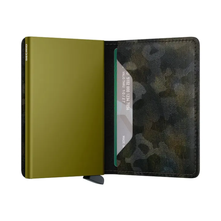 Pasjeshouders|Creditcardhouders>Secrid Slimwallet Jungle moss