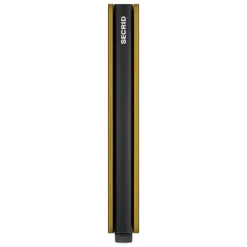Pasjeshouders|Creditcardhouders>Secrid Slimwallet Matte black ochre
