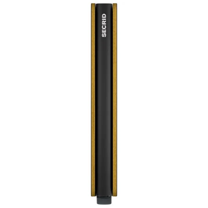 Pasjeshouders|Creditcardhouders>Secrid Slimwallet Matte black ochre