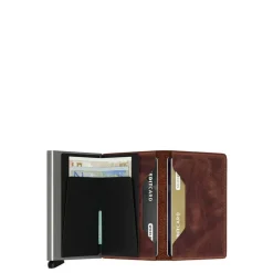 Pasjeshouders|Creditcardhouders>Secrid Slimwallet Portemonnee Vintage brown