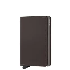 Pasjeshouders|Creditcardhouders>Secrid Slimwallet Portemonnee Matte truffle