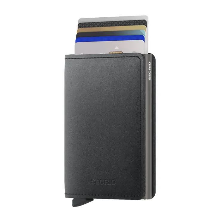 Pasjeshouders|Creditcardhouders>Secrid Slimwallet Portemonnee Mirum Plant-Based black
